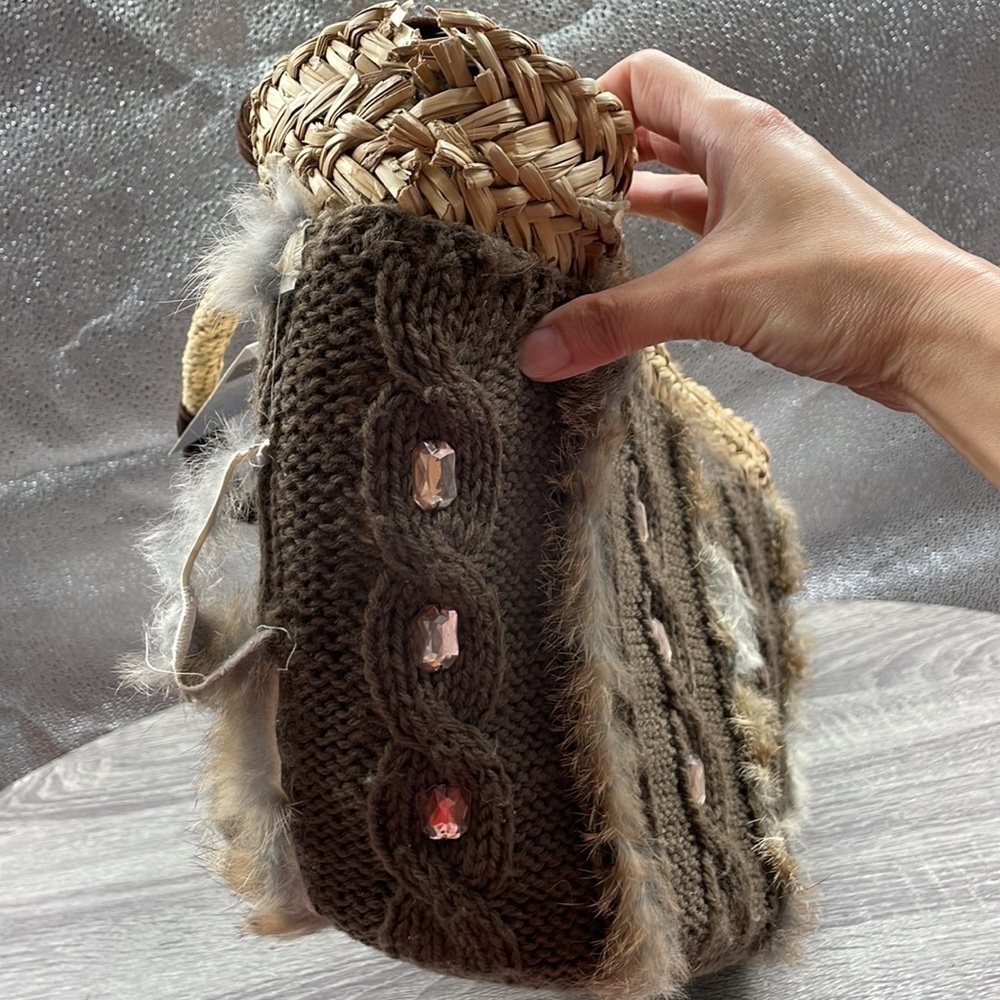 NWT. Anna Cecere Tapy Chery Large Shoulder Hand Bag. - Picture 5 of 11